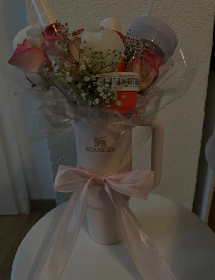 Stanley-Bouquet mit Rosen